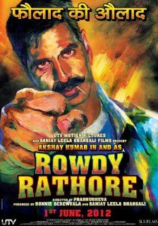 Rowdy Rathore (2012) (Hindi Movie / Bollywood Film / Indian Cinema DVD) Sonakshi Sinha Akshay Kumar Movies & TV