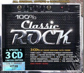 100% Classic Rock 3 Cd Limited Edition Music