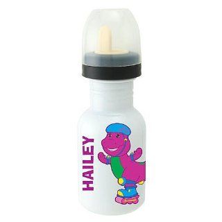 Personalized Barney Skating Sippy Bottle Toys & Games