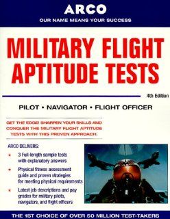 Military Flight Aptitude Tests, 4/e Arco 0021898635440 Books