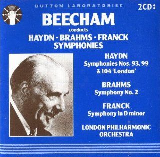 Beecham Conducts Symphonies Music