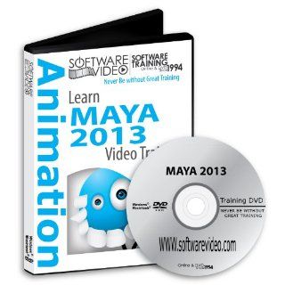 Software Video Learn Maya 2013 Training DVD Sale  training video tutorials DVD  Over 5 Hours of Video Training Software