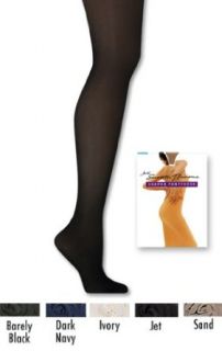 Hanes Smooth Illusions Shaper Pantyhose Md. Contouring Leg 3 Pack (637), AB, Ivory Clothing