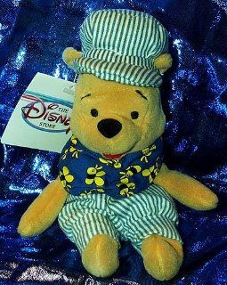 Disney's Winnie the Pooh Choo Choo Conductor 8" Plush Beanie Toys & Games