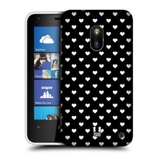 Head Case Designs Hearts Bnw Patterns Hard Back Case Cover For Nokia Lumia 620 Cell Phones & Accessories