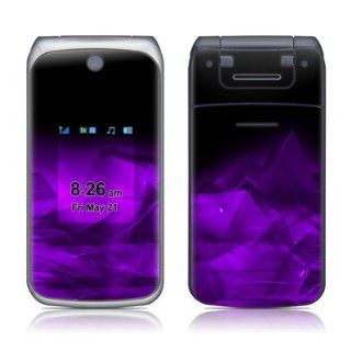 Dark Amethyst Crystal Design Protective Skin Decal Sticker Cover for LG Wine II UN430 Cell Phone Cell Phones & Accessories