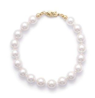 7 Inch 7.5 8mm Grade AAA Cultured Akoya Pearl Bracelet Vishal Jewelry Jewelry