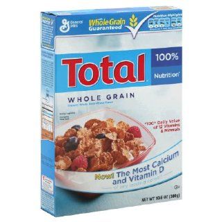 General Mills Total Whole Grain Cereal, 10.6 oz (Pack of 6)  Grocery & Gourmet Food