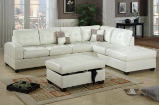 2 Pcs Sectional Sofa By Poundex # F7359   Living Room Furniture Sets