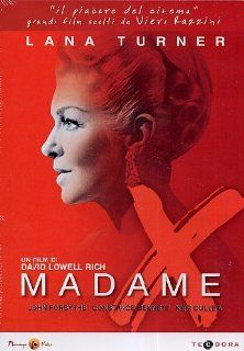 Madame X [Italian Edition] John Forsythe, Lana Turner, David Lowell Rich Movies & TV