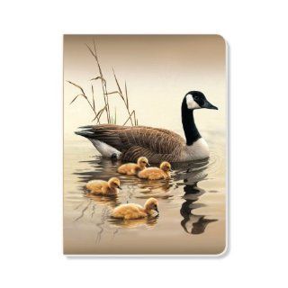 ECOeverywhere Canada Geese Journal, 160 Pages, 7.625 x 5.625 Inches, Multicolored (jr12291)  Hardcover Executive Notebooks 