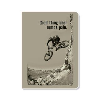 ECOeverywhere Beer Numbs Pain Sketchbook, 160 Pages, 5.625 x 7.625 Inches (sk14191)  Storybook Sketch Pads 