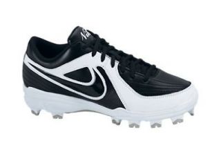 Women's Nike Unify Strike Molded Softball Cleat Black/White Size 7 Shoes