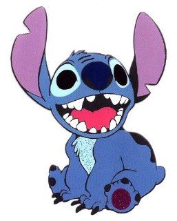 STITCH Alien pup ears in air in Lilo and Stitch Movie Disney HEAT IRON ON TRANSFER 2.25 X 3 inches ~ 626 Experiment  Other Products  