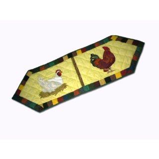 Patch Magic Rooster Table Runner, Extra Small 36 Inch by 16 Inch  