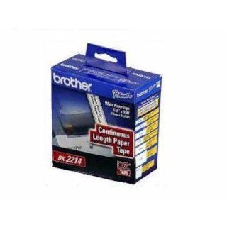 Brother DK 2214 Continuous Length Tap (100 Feet, 0.47" Wide)