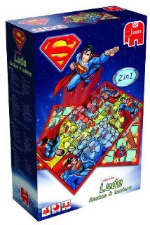 Game   Superman 2 in 1   Ludo Snakes & Ladders Board Game   17897 Toys & Games