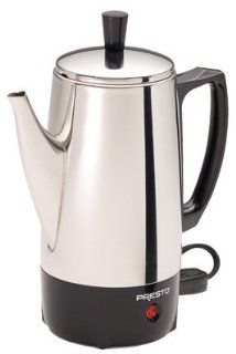 National Presto Ind 02822 6 Cup Stainless Steel Percolator   Quantity 2  