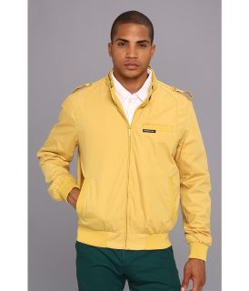 Members Only Iconic Racer Jacket Mens Coat (Yellow)