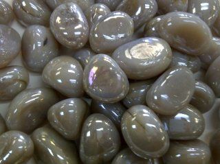 TBC Decorative Porcelain Gems Silver Pearl NEW STYLE Cashew Shaped Gem Stones. Table Scatters, Vase Filler, Beautiful Color in a Light Silver Pearl. Use in Floral Arrangements, with Candles, Aquariums, Wet or Dry. Great for Eye Catching Centerpiece. Aprox