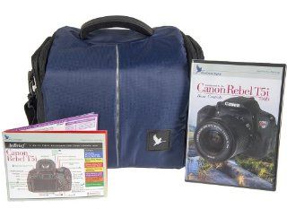 Blue Crane Digital BC654 Canon Rebel T5i Camera Bag Combo Pack (Blue)  Camera Lens Accessories  Camera & Photo