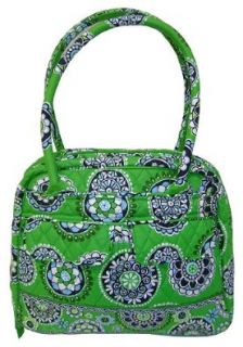 Vera Bradley Bowler Bag Purse Cupcake Green Bowling Style Handbags Shoes