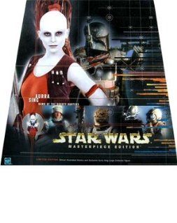 Star Wars Power of the Force Masterpiece Edition > Aurra Sing (Masterpiece Edition) Large Doll Toys & Games