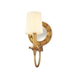 Hudson Valley Lighting 631 OB One Light Mirrored Wall Sconce from the Regent Collection, Old Bronze    