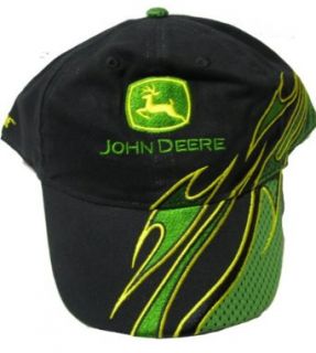 John Deere "Nothing Runs Like A Deere" Black Toddler Baseball Cap Hat (2T/3T) Clothing