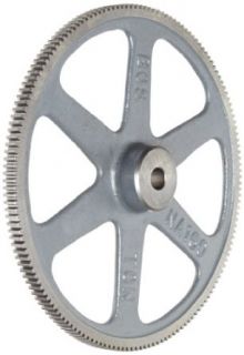 Boston Gear NA84 Spur Gear, 14.5 Pressure Angle, Cast Iron, Inch, 20 Pitch, 0.500" Bore, 4.300" OD, 0.375" Face Width, 84 Teeth