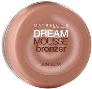 Maybelline New York Dream Mousse Bronzer, 20 Sun Glow, 0.2 Ounce  Face Bronzers  Beauty