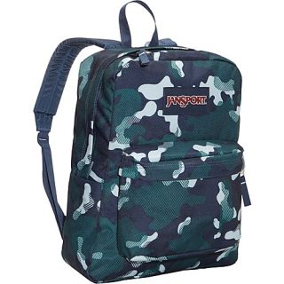 SuperBreak Backpack Navy Streaky Combo   JanSport School & Day Hiking B
