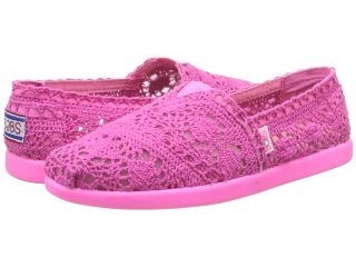SKECHERS KIDS Lil Bobs   Bobs World 85104L Girls Shoes (Pink)