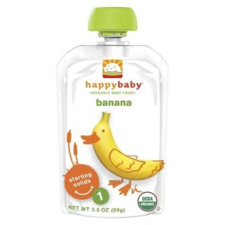 Happy Baby Fruit Pouch   Banana 3.5 oz (8 Pack)