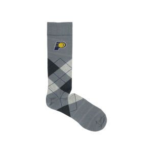 Indiana Pacers For Bare Feet Argyle Dress Sock