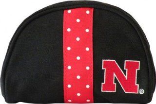 Nebraska Cornhuskers NCAA Cosmetic Bag  Sports Fan Bags  Sports & Outdoors