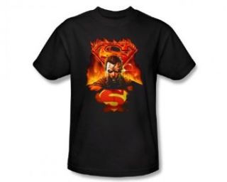 Superman Man On Fire Final Crisis Armageddon DC Comics Superhero Toddler T Shirt Clothing