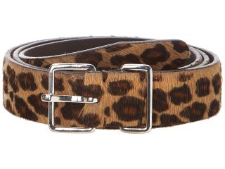 DSQUARED2 Pony Leopard Belt Mens Belts (Animal Print)