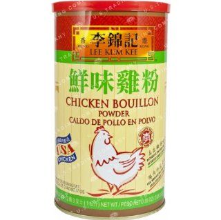 Lee Kum Kee Chicken Bouillon Powder, 35 Ounce (Pack of 12)  Packaged Chicken Bouillons  Grocery & Gourmet Food