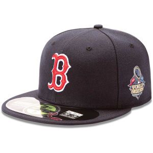 Boston Red Sox New Era 2013 MLB AC World Series Patch 59FIFTY Cap