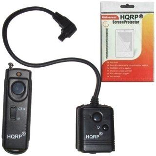 HQRP Wireless Shutter Release / Remote Switch / Control for Canon EOS 30D, EOS 30D EF S 18 55mm Kit Digital SLR Camera plus LCD Screen Protector  Camera & Photo