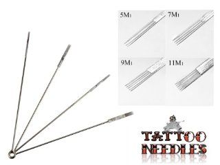 New Mixed Assorted Tattoo Disposable Needles 5M1 7M1 9M1 11M1 MIX (100 pieces)  Tattooing Products  Beauty