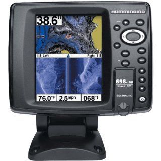 Humminbird 409470 1 698ci HD SI Internal GPS/Sonar Combo Fishfinder with Side Imaging  Fish Finders  GPS & Navigation