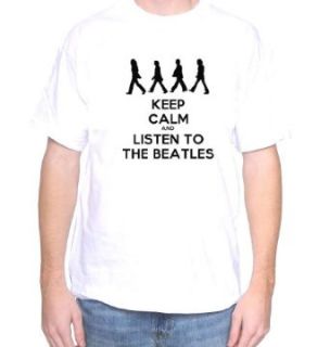 Mytshirtheaven T shirt Keep Calm and Listen To The Beatles Clothing