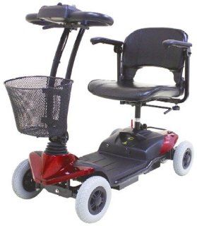CTM HS 118 4 Wheel Electric Mobility Power Scooter RED Health & Personal Care