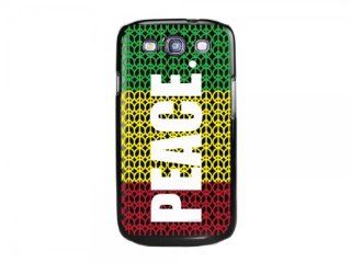 Cellet Black Based Proguard Hard Shell Case with Peace for Galaxy S 3 Cell Phones & Accessories