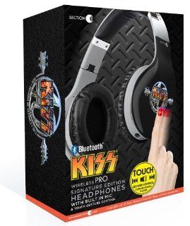 Kiss Bluetooth Wireless Pro with Built in Mic & Touch Control Cell Phones & Accessories