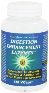 HealthForce Nutritionals   Digestion Enhancement Enzymes   120 Vegetarian Capsules