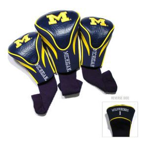 Michigan Wolverines Team Golf Headcover Set