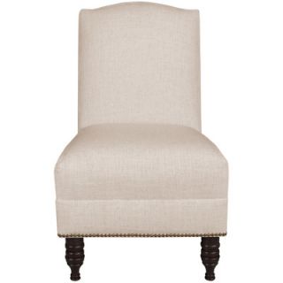 Skyline Furniture Linen Nail Button Side Chair 31 1 Color Talc